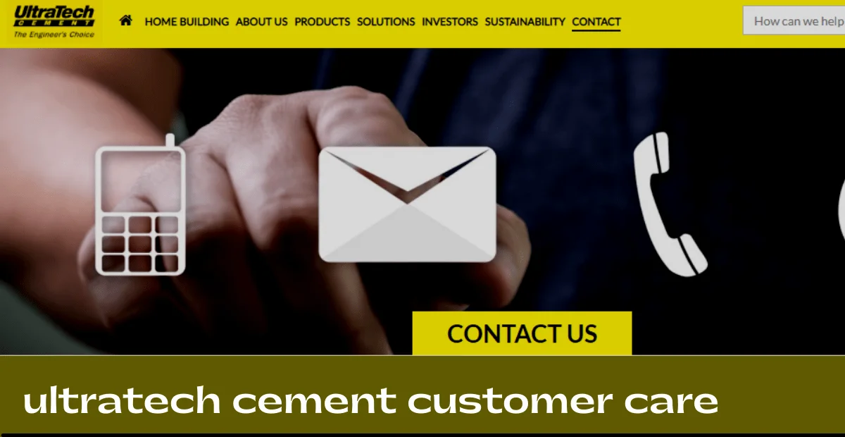 ultratech cement customer care number