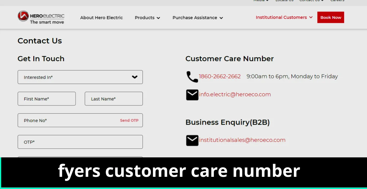 hero electric customer care number