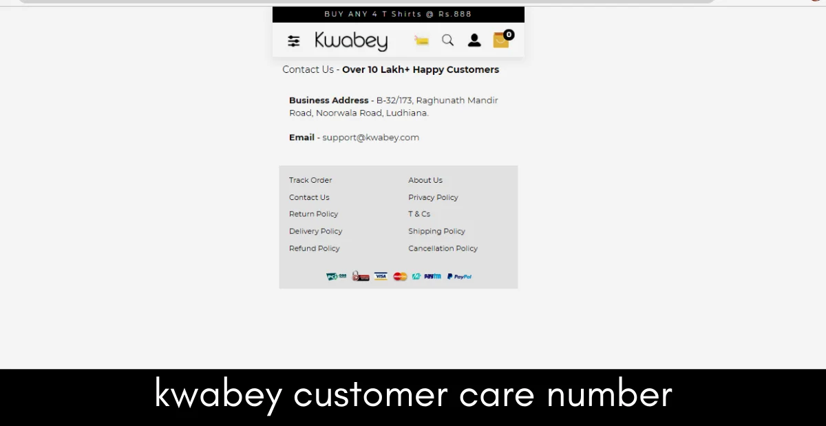 kwabey customer care number