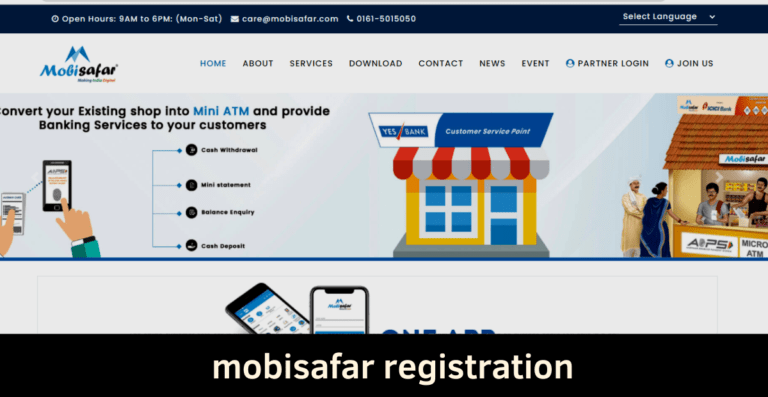 Mobisafar Registration